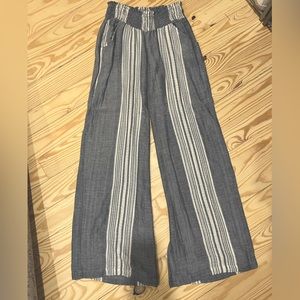 Boutique Pull On Linen Pants